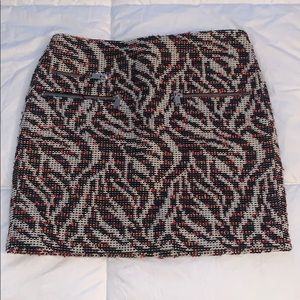 Zara woman mini skirt